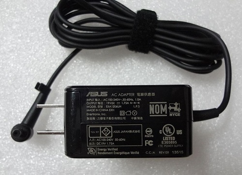 Genuine Original 19V 1.75A 33W AC adapter Charger Power Supply Cord wire for ASUS Vivobook X200M AD890326 laptop