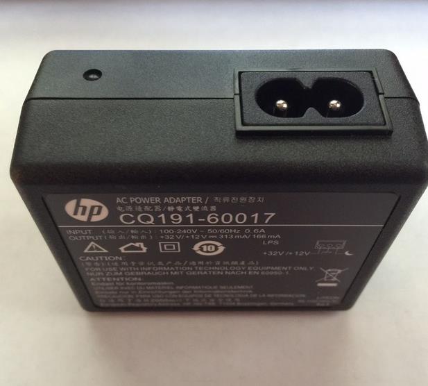 Genuine HP CQ191-60017 AC Adapter 32V/+12V 313mA/166mA Printer Original adaptor Charger Power Supply Cord wire