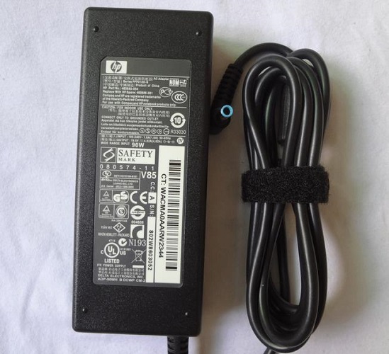 Original AC adapter for Hp ENVY17 709986-003 710413-001 710414-001 19.5V 4.62A 90W Genuine Charger Power Supply Cord wire blue tip
