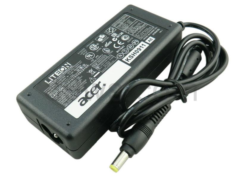 Original Genuine Acer Aspire 3820TG 4820TG 5820T AC Power Adapter Charger 65W Power Supply Cord wire  
