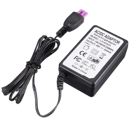 HP Deskjet 3055A Printer Ac Adapter Charger Power Supply Cord wire